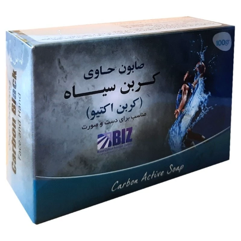 صابون کربن سیاه فعال دکتر بیز پک سه عددی