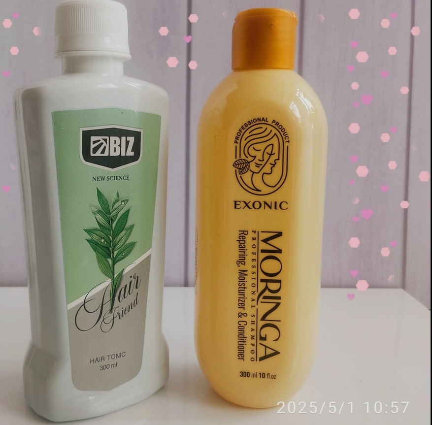 پک تقویت کننده و رشد مو تونیک هیرفرند و شامپو مورینگا